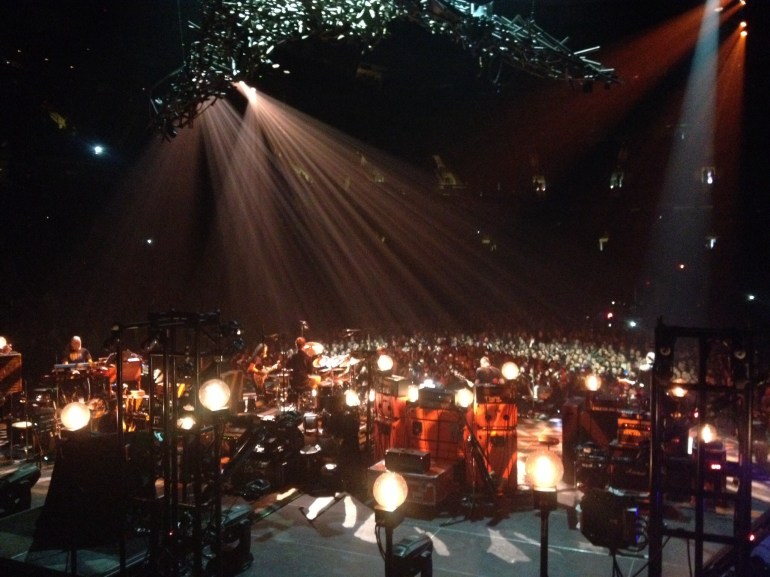 Pearl Jam playing at Rogers Arena, in Vancouver, BC.